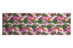 MONTERI, https://dev1-mda.konsimo.pl/kolekcja/monteri/ Bieżnik biały/zielony/różowy - zdjęcie