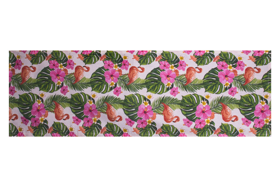 MONTERI Bieżnik biały/zielony/różowy - zdjęcie 0