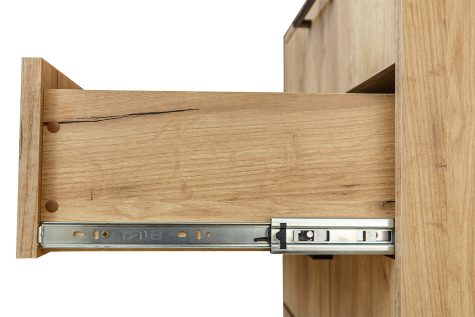 NORDIO Komoda dąb naturalny - zdjęcie 2