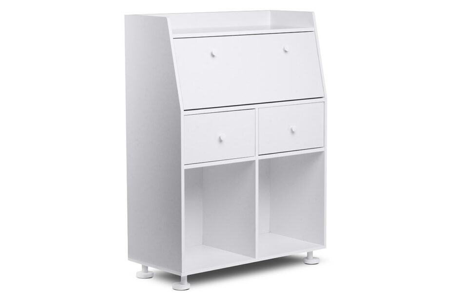 SCRIBI Biurko z sekretarzykiem biały - zdjęcie 2