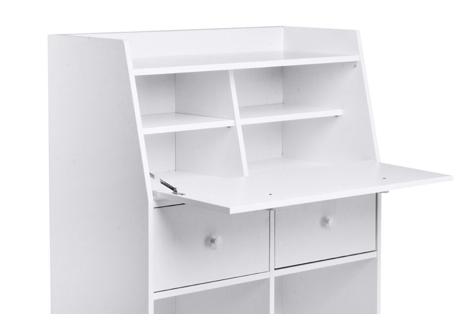 SCRIBI Biurko z sekretarzykiem biały - zdjęcie 3