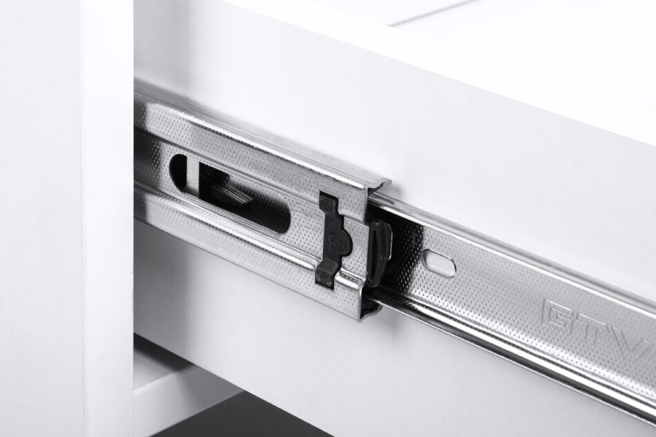 SCRIBI Biurko z sekretarzykiem biały - zdjęcie 6