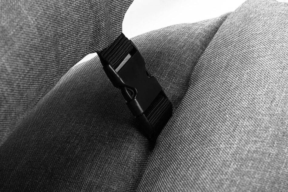 FUTURI Sofa futon szary/brązowy - zdjęcie 8