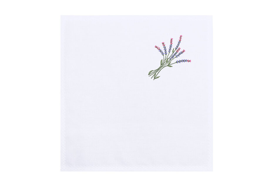 LAVANDI Serwetka plamoodporna biały/zielony/czerwony/fioletowy - zdjęcie 0