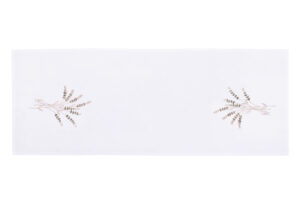 CLIMAS, https://dev1-mda.konsimo.pl/kolekcja/climas/ Bieżnik plamoodporny biały/kremowy - zdjęcie