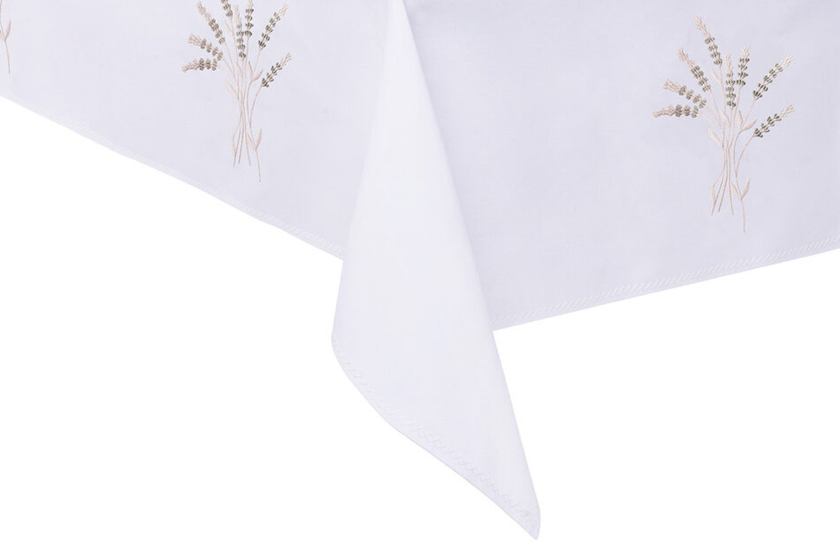 CLIMAS Bieżnik plamoodporny biały/kremowy - zdjęcie 3