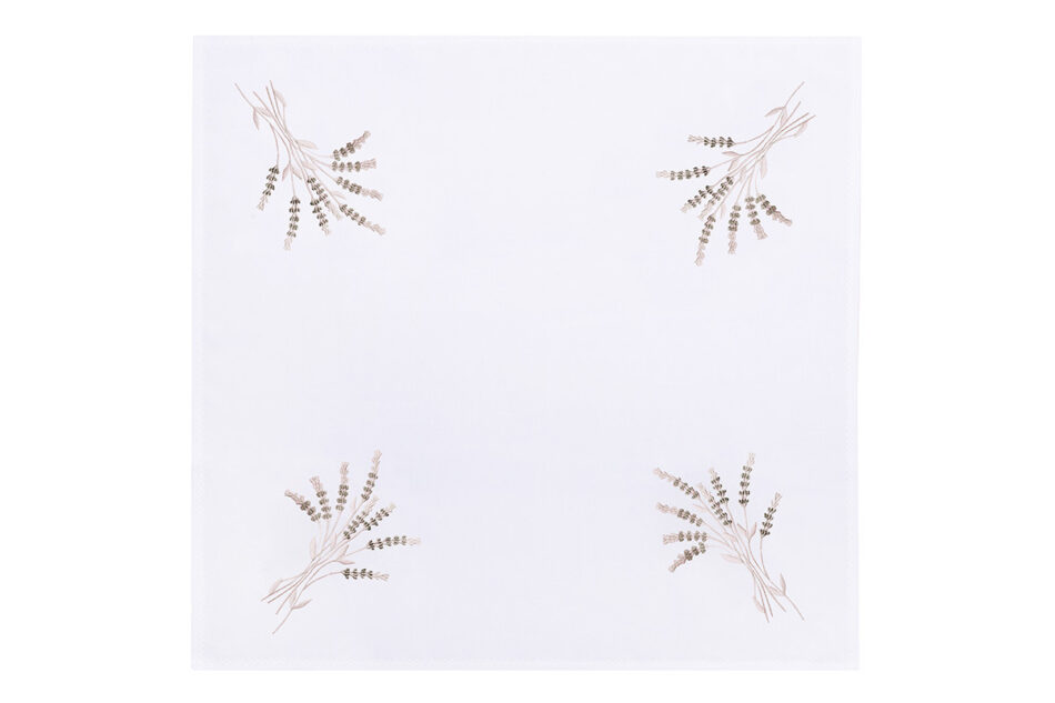 CLIMAS Serweta plamoodporna biały/kremowy - zdjęcie 0