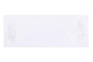 ROSUM, https://dev1-mda.konsimo.pl/kolekcja/rosum/ Bieżnik plamoodporny biały - zdjęcie