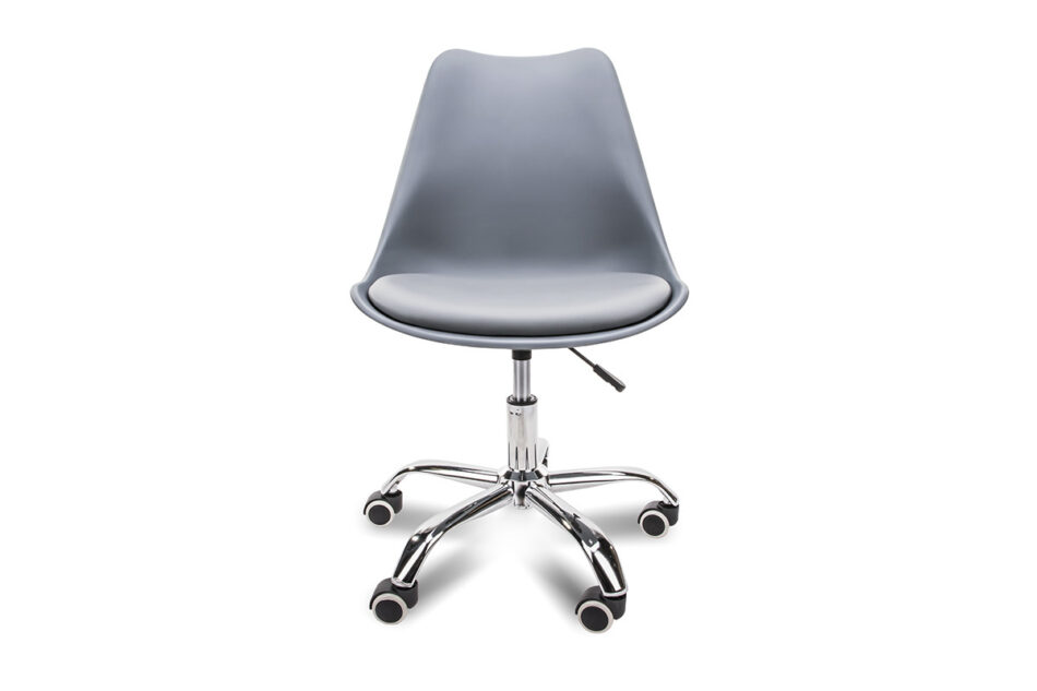 MOTUS Szare krzesło obrotowe szary - zdjęcie 2