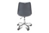 MOTUS Szare krzesło obrotowe szary - zdjęcie 5