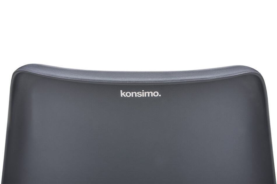 MOTUS Szare krzesło obrotowe szary - zdjęcie 1