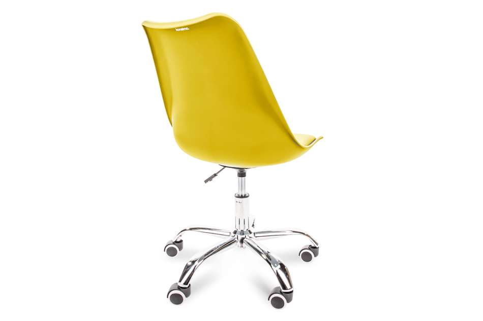 MOTUS Żółte krzesło obrotowe żółty - zdjęcie 3