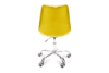 MOTUS Żółte krzesło obrotowe żółty - zdjęcie 5