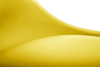 MOTUS Żółte krzesło obrotowe żółty - zdjęcie 7