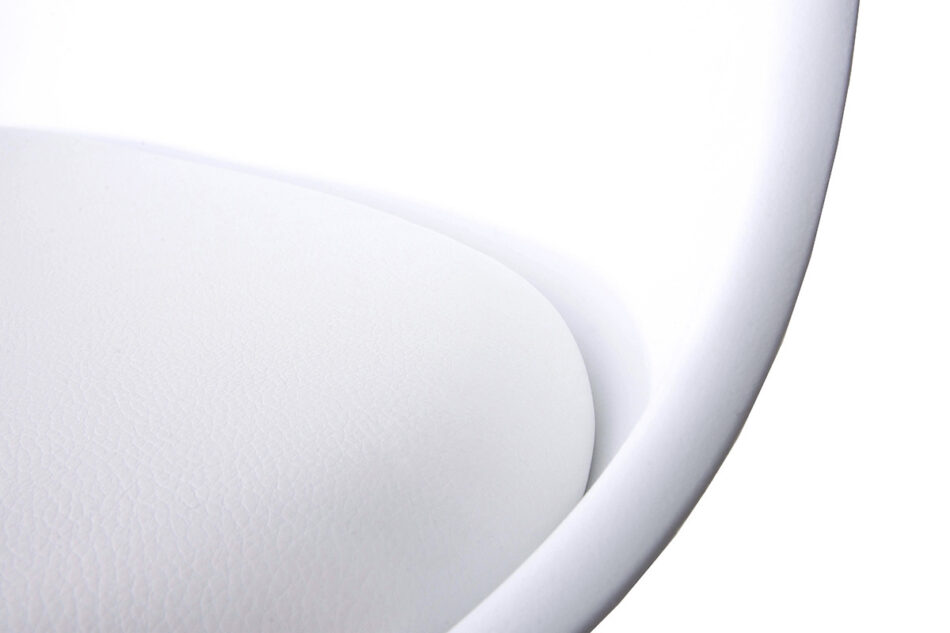 MOTUS Białe krzesło obrotowe biały - zdjęcie 4