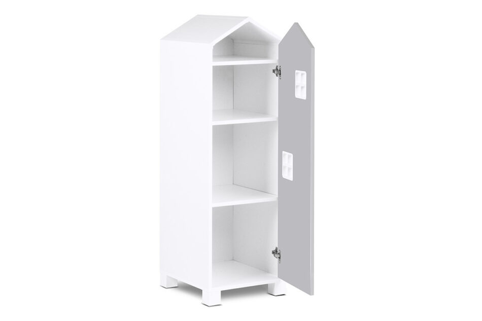 MIRUM Zestaw meble domki dla dzieci szare 6 elementów biały/szary - zdjęcie 13