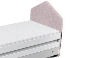 MIRUM, https://dev1-mda.konsimo.pl/kolekcja/mirum/ Pokrowiec na zagłówek łóżka różowy - zdjęcie