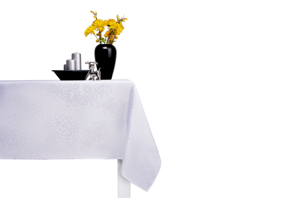 LUCES Obrus biały - zdjęcie 1