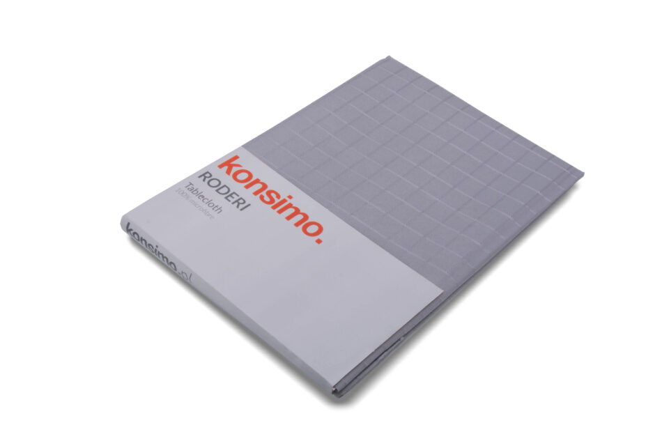 RODERI Obrus jasny szary - zdjęcie 2