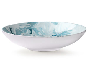 ASTILIA, https://dev1-mda.konsimo.pl/kolekcja/astilia/ Talerz głęboki zielony/biały - zdjęcie