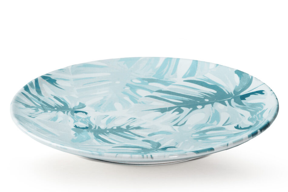 ASTILIA Zestaw obiadowy, 6 os. (18el.) zielony/biały - zdjęcie 3