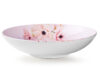 BASIMA Talerz głęboki różowy/biały - zdjęcie 1