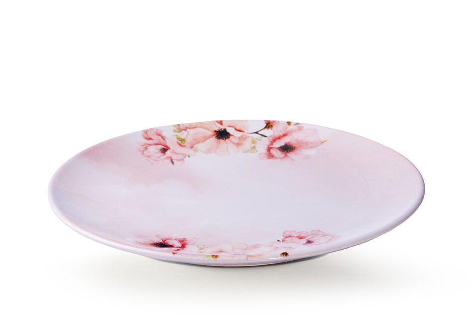 BASIMA Zestaw obiadowy, 12 os. (36el.) różowy/biały - zdjęcie 2