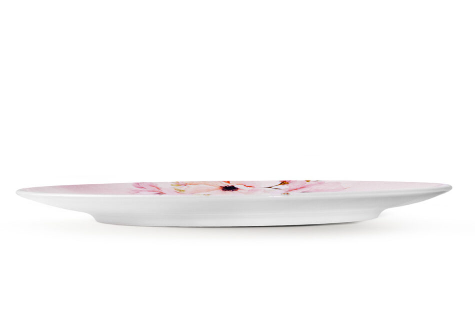 BASIMA Zestaw obiadowy, 6 os. (18el.) różowy/biały - zdjęcie 6