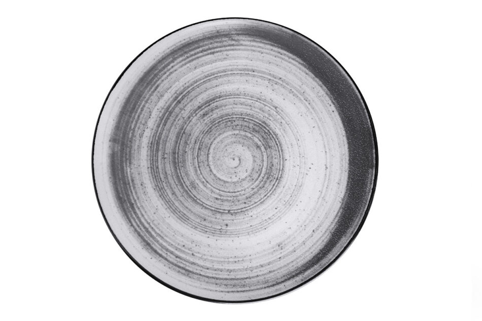 LINARI Talerz obiadowy szary/jasny szary - zdjęcie 3