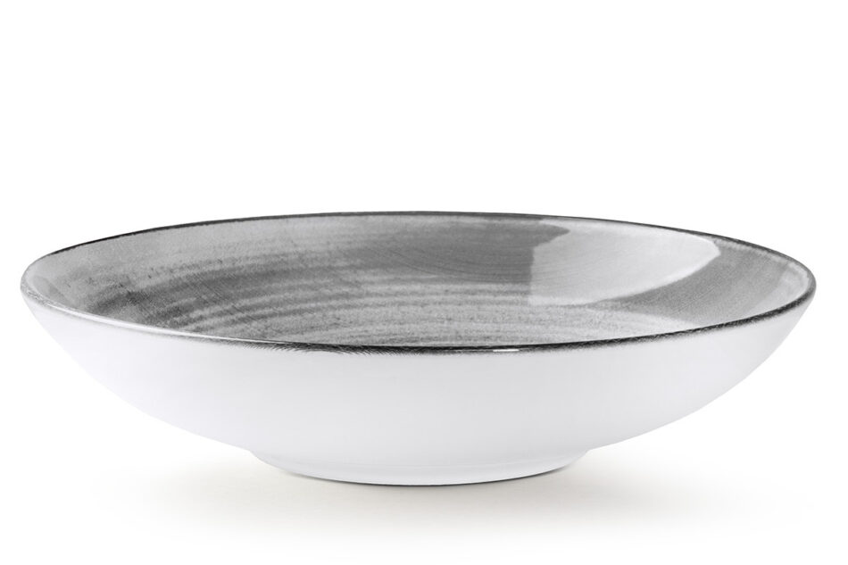 LINARI Talerz głęboki szary/jasny szary - zdjęcie 0