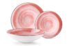 LINARI Zestaw obiadowy, 6 os. (18el.) koralowy - zdjęcie 10