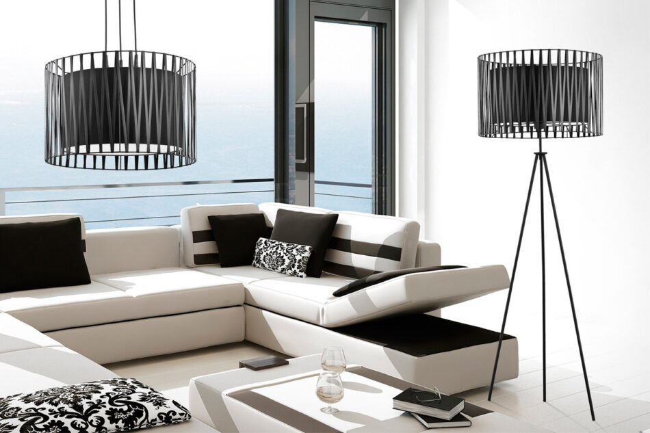 GRIDIO Lampa wisząca czarny - zdjęcie 1