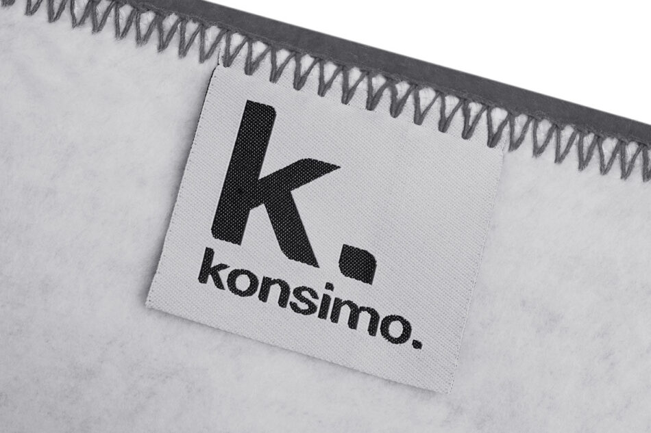 COLLIGO Koc ciemny szary / jasny szary - zdjęcie 6