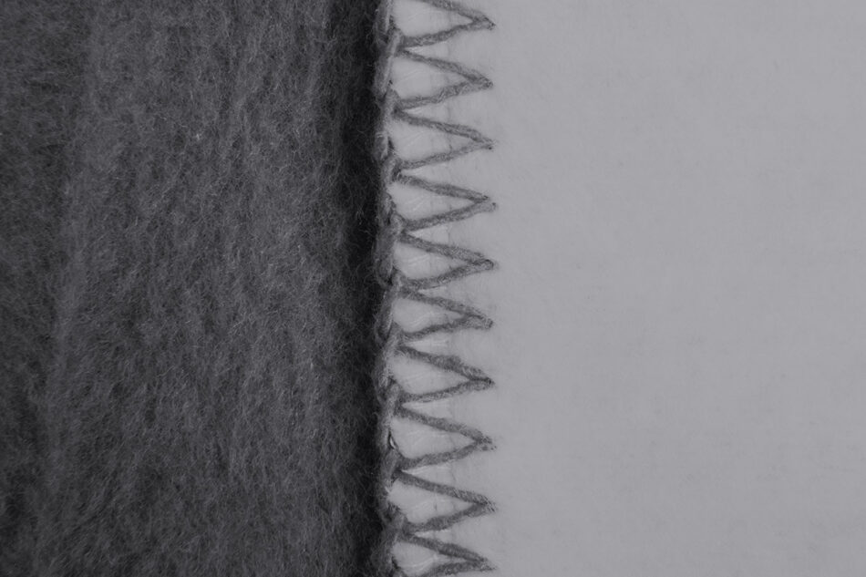 COLLIGO Koc ciemny szary / jasny szary - zdjęcie 5