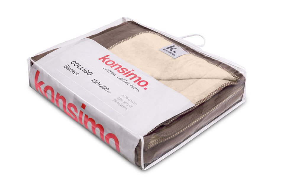 COLLIGO Koc jasny brązowy / beżowy - zdjęcie 1