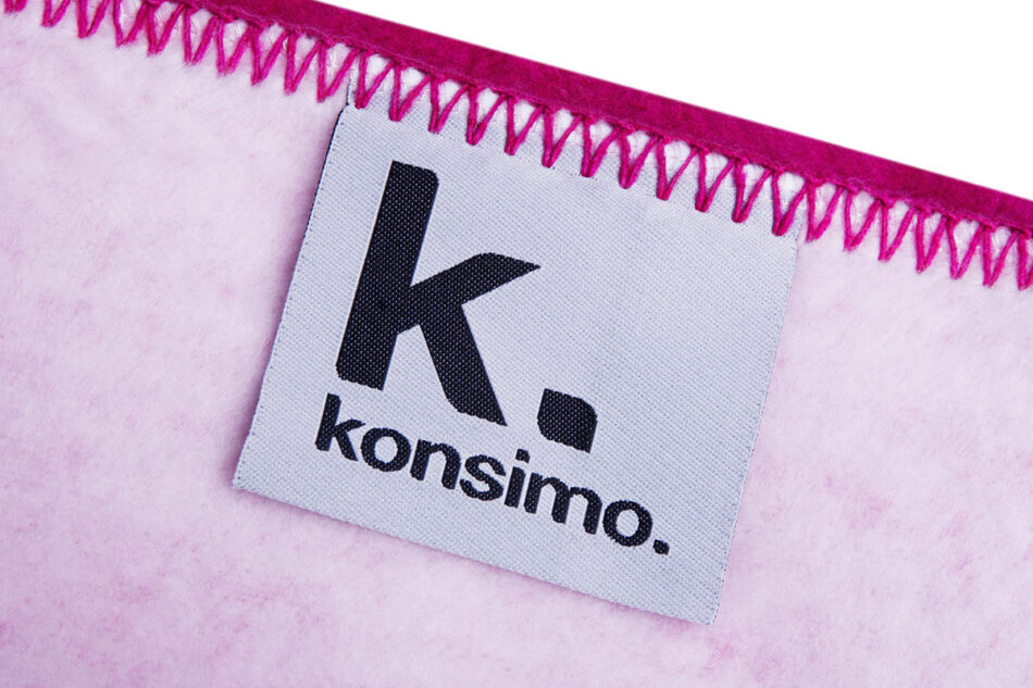 COLLIGO Koc fuksja / jasny różowy - zdjęcie 5