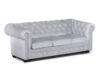 PARUS Sofa 3 chesterfield deluxe jasny szary - zdjęcie 2