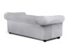 PARUS Sofa 3 chesterfield deluxe jasny szary - zdjęcie 4
