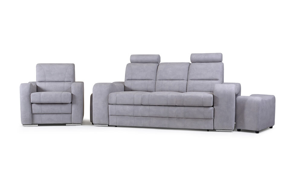 TALOS Sofa 2 jasny szary - zdjęcie 3