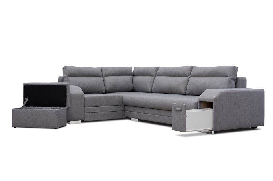 FREMO Narożnik prawy jasny szary - zdjęcie 4