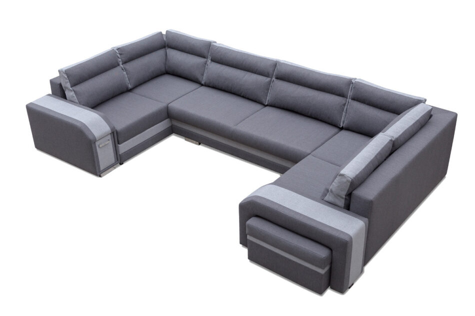 LATUS Narożnik U prawy szary/jasny szary - zdjęcie 3