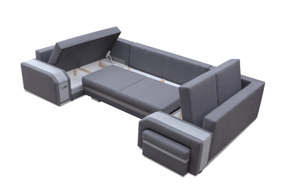 LATUS Narożnik U prawy szary/jasny szary - zdjęcie 4