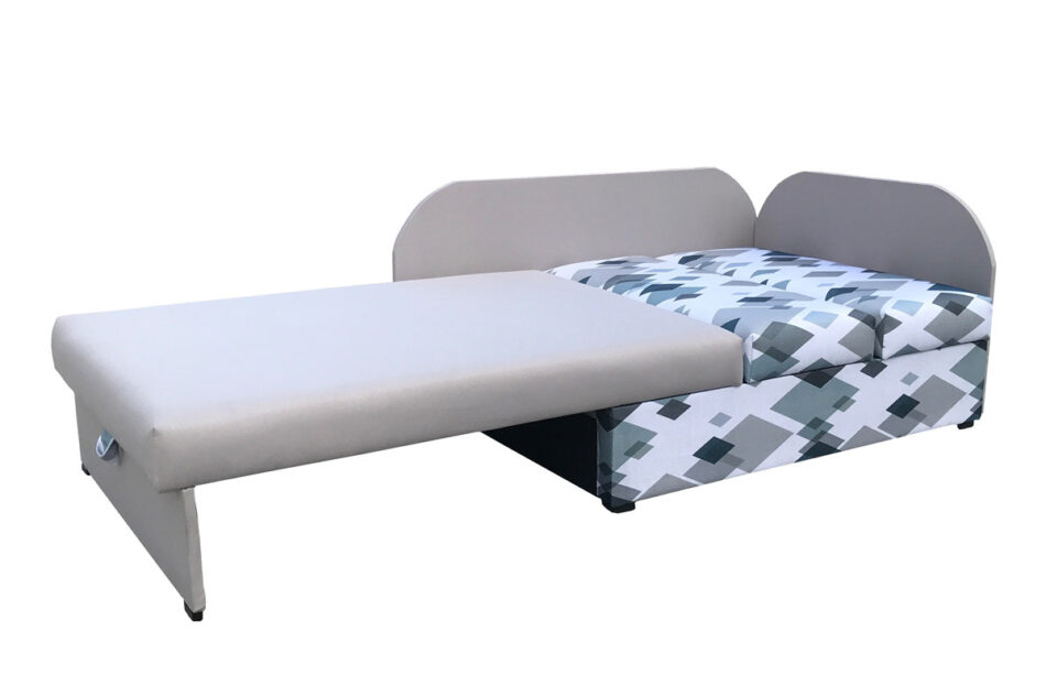 FANIS Narożnik dziecięcy szary/biały/niebieski - zdjęcie 1