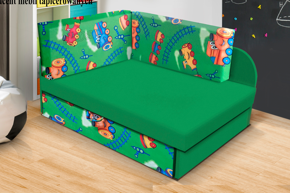 FANIS Narożnik dziecięcy zielony - zdjęcie 1