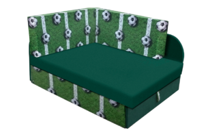 FANIS, https://dev1-mda.konsimo.pl/kolekcja/fanis/ Narożnik dziecięcy ciemny zielony - zdjęcie