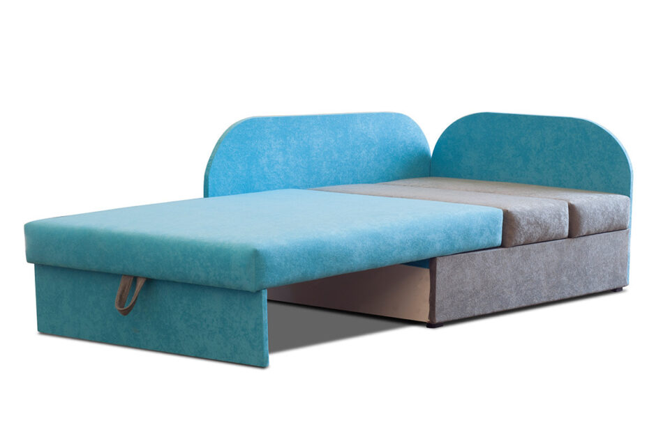 FANIS Narożnik dziecięcy niebieski/szary - zdjęcie 1