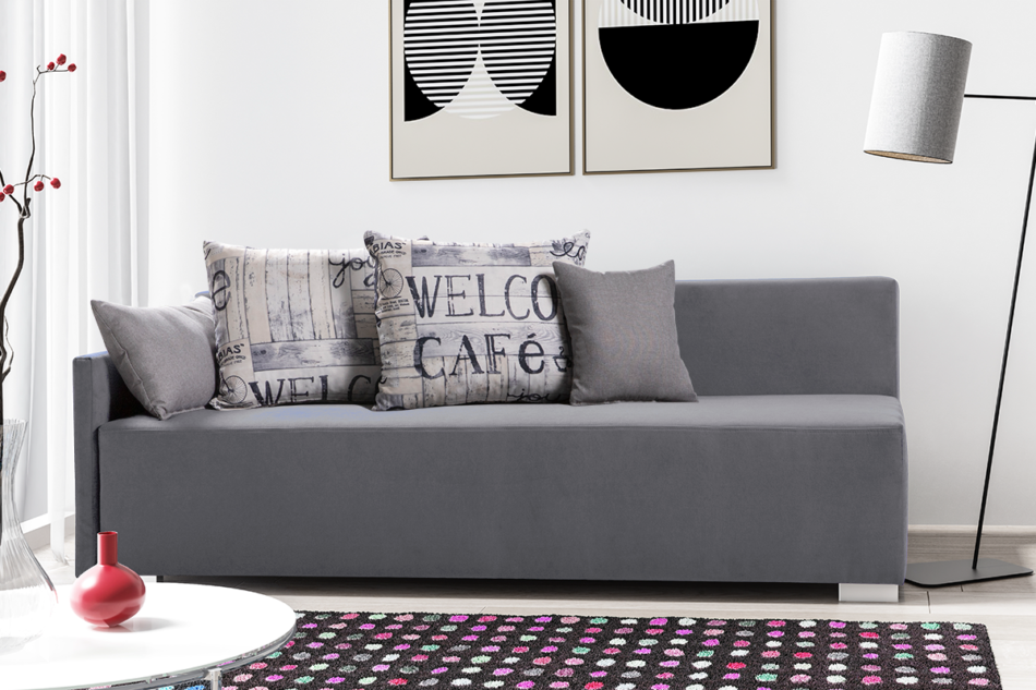 TALUSI Wersalka szary - zdjęcie 2