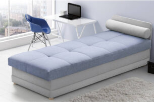 TALPO, https://dev1-mda.konsimo.pl/kolekcja/talpo/ Łóżko niebieski/szary - zdjęcie