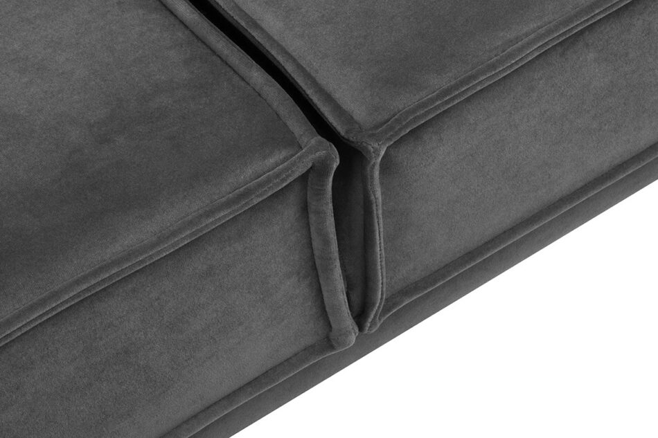GANZO Sofa 3 ciemny szary - zdjęcie 5