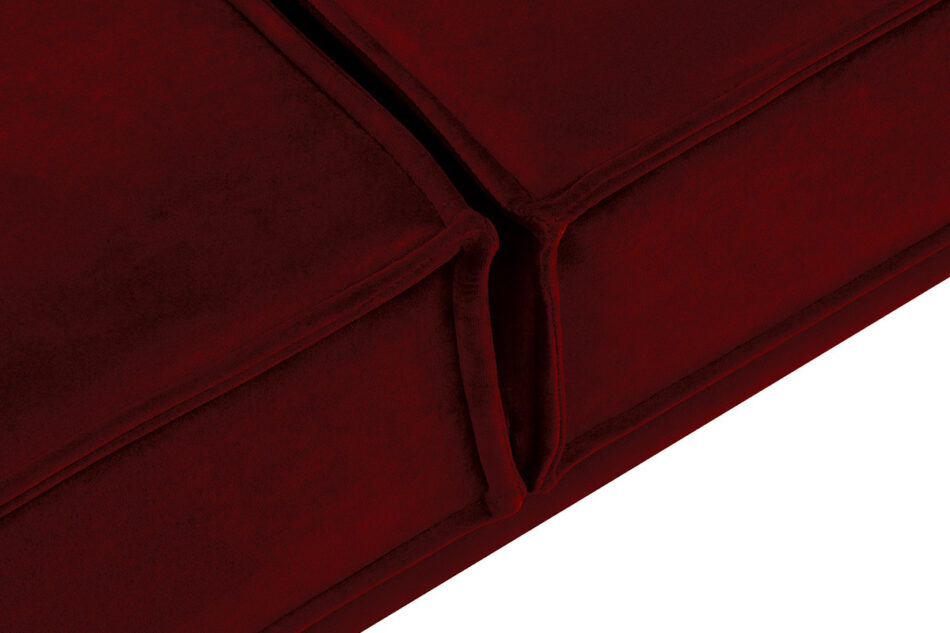 GANZO Sofa 3 bordowy/różowy - zdjęcie 4